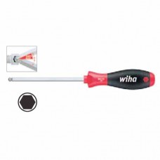 Wiha Softfinish® Ball End Hex Screwdriver - Hex Blade - 1.5 mm - 26303